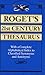 Rogets 21st Century Thesaurus by Peter Mark Roget