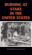 Burning at Stake in the United States (Paperback)