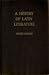 A History of Latin Literature
