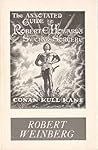 Annotated Guide to Robert E. Howard's Sword and Sorcery