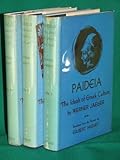 Paideia: The Ideals of Greek Culture, 3 Vols