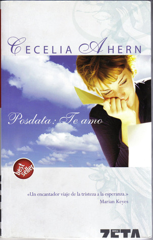 Portada de Posdata: Te Amo, de Cecelia Ahern