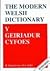 Y geiriadur cyfoes =: The modern Welsh dictionary (Welsh Edition)