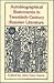 Autobiographical Statements in Twentieth-Century Russian Literature (Studies of the Harriman Institute, Columbia University)