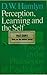 Perception, learning, and the self: Essays in the philosophy of psychology
