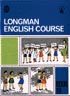 LONGMAN ENGLISH COURSE, Book 1B LONGMAN ENGLISH COURSE, Book 1B