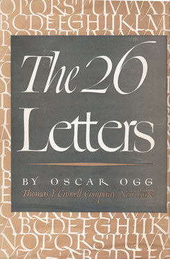 The 26 Letters (Hardcover)