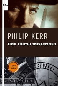 Portada de Una llama misteriosa, de Philip Kerr