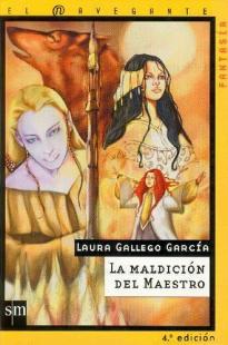Portada de La maldición del maestro, de Laura Gallego García