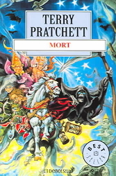 Portada de Mort, de Terry Pratchett