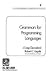 Grammars for Programming Languages