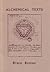 Alchemical Texts