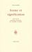 Forme et signification. Essai sur les structures littéraires ... by Jean Rousset