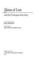 Slaves of love and other Norwegian short stories (Hardcover)