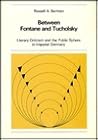 Between Fontane and Tucholsky: Literary Criticism and the Public Sphere in Imperial Germany (New York University Ottendorfer Series)