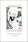 Max Beerbohm: Collected Verse Max Beerbohm: Collected Verse