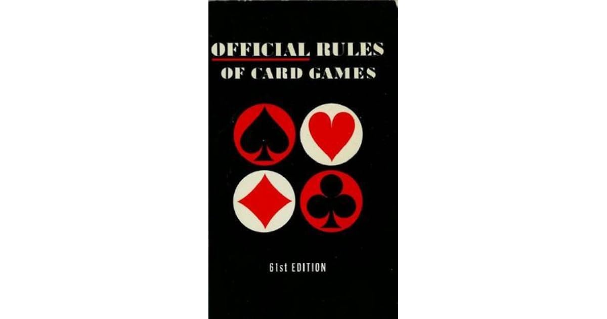 Official Rules of Card Games, 61st Edition by The United States Playing