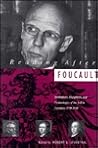 Reading After Foucault: Institutions, Disciplines, and Technologies of the Self in Germany, 1750-1830 (Kritik: German Literary Theory and Cultural S) Reading After Foucault: Institutions, Disciplines, and Technologies of the Self in Germany, 1750-1830 (Kritik: German Literary Theory and Cultural S)