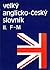 Velký anglicko-český slovník II. F-M