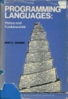 Programming Languages: History and Fundamentals (Hardcover)