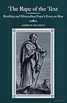 The Rape of the Text: Reading and Misreading Pope's Essay on Man