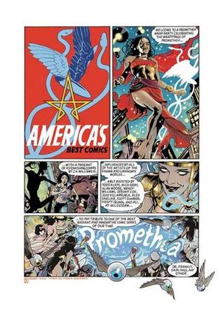 The Promethea Covers Book (Paperback)