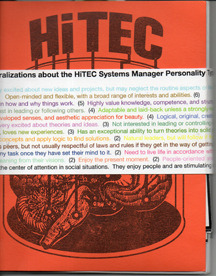 HiTEC (Histrionic Thought Experiment Cooperative) "Systems Management"