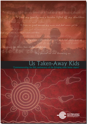 Us Taken-Away Kids: Commemorating the 10th anniversary of the Bringing Them Home report (Unknown Binding)