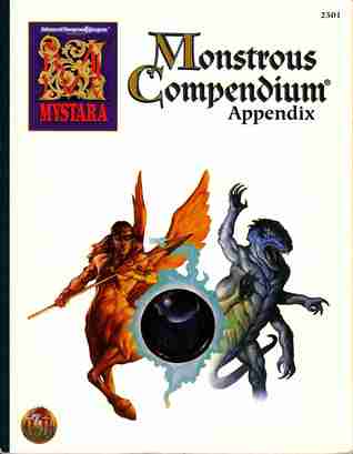 Monstrous Compendium Appendix: Mystara, Vol. 19 (Advanced Dungeons and Dragons, 2nd Edition Series, MC19)