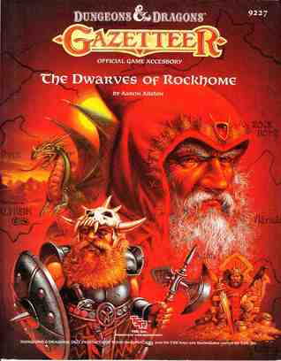 The Dwarves of Rockhome (Dungeons & Dragons Gazetteer GAZ6)