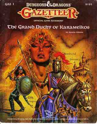 The Grand Duchy of Karameikos (Dungeons and Dragons Gazetteer GAZ1)