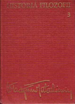 Historia filozofii, tom 3 (Hardcover)