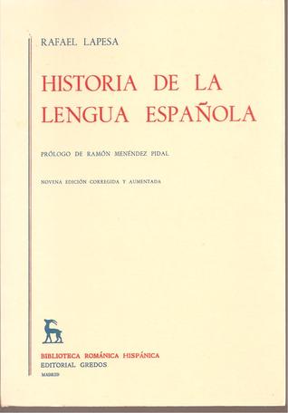 Historia de la lengua española (Paperback)