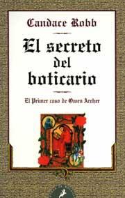 Portada de El secreto del boticario, de Candace Robb
