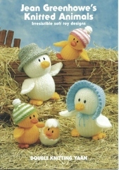 Jean Greenhowe's Knitted Animals: Irresistible Soft Toy Designs (Pamphlet)