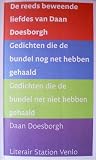 De reeds beweende liefdes van Daan Doesborgh De reeds beweende liefdes van Daan Doesborgh