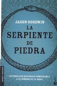 Portada de La serpiente de piedra, de Jason Goodwin