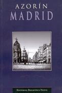 Portada de Madrid, de Azorín
