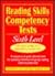 Reading Skills Competency Tests: Sixth Level (Competency Tests for Basic Reading Skills)