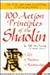 100 Action Principles of the Shaolin by Bill Fitzpatrick
