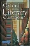 The Oxford Dictionary of Literary Quotations