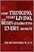 Stop Thinking, Start Living, and Begin Celebrating Every Moment