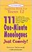 The Ultimate Audition Book for Teens Volume 12: 111 One-Minute Monologues - Just Comedy!