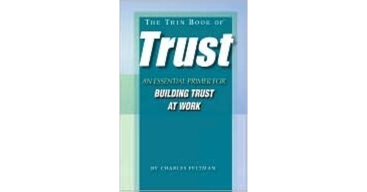 Thin Book of Trust by Charles Feltman