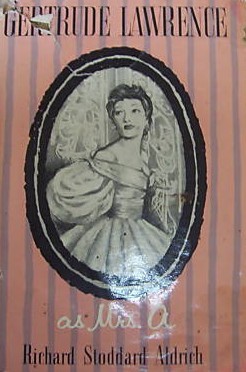 Gertrude Lawrence as Mrs. A (Hardcover)