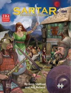 Portada de Sartar, Kingdom of Heroes, de Greg Stafford