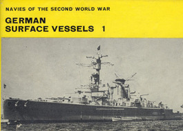 Navies of the Second World War German Surface Vessels 1 (Hardcover)