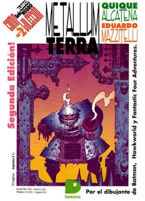 Metallum terra (Comic Colección, Serie Blanco y Negro, #2)
