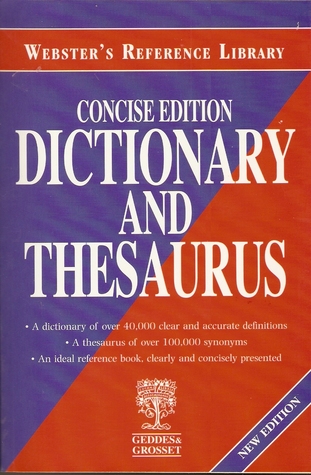 Concise Edition Dictionary and Thesaurus (Paperback)