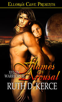Flames of Arousal (Xylon Warriors, #3)